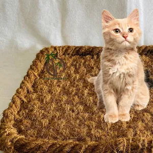 WHOLESALE PET SUPPLIES RUGS for <b>CATS</b> and DOGS NATURAL PET MAT TOY/COCONUT <b>DOORMAT</b> VIETNAM/BIG SALES PET YOGA MAT - Product Image 1
