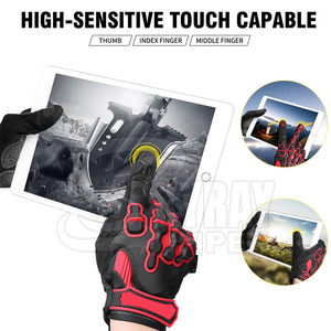 Gants tactiques avec logo personnalisé Gants tactiques de travail en cuir de vachette pour hommes en bas quantité minimale de commande Gants tactiques - Product Image 5