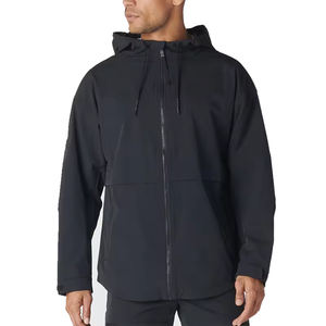 Vente chaude Vêtements de sport Vente en gros directe d'usine Vêtements de sport Faible MOQ Ensemble d'entraînement 2 pièces Veste coupe-vent fine en nylon Anorak - Product Image 2