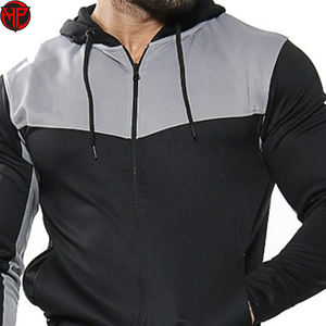 Chándales de alta calidad para hombre, sudaderas pesadas con cremallera, conjuntos para correr, pantalones para correr, ropa de entrenamiento de otoño e invierno, trajes personalizados - Product Image 3