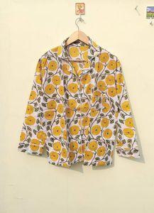 Conjunto de pijama de algodón unisex indio nueva moda ropa de dormir de verano para mujer hermosa ropa de novia - Product Image 3