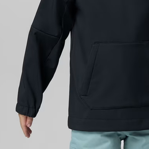 Veste en tissu polyester pour garçons, pull-over, design uni, logo personnalisé, tissu de haute qualité et poches kangourou, pas cher - Product Image 3