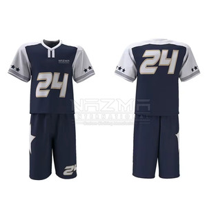 Tenues de lacrosse confortables, à séchage rapide, de haute qualité, en tailles plus grandes, vêtements de sport avec MOQ faible - Product Image 4
