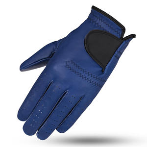 Gants de golf en cuir de mouton véritable sur mesure, couleur unie, respirants et antidérapants - Product Image 3