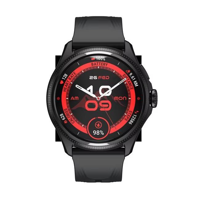 Ticwatch Atlas Black Smartwatch 45 Days Battery Life