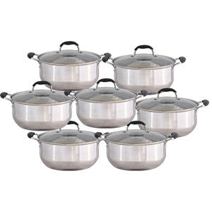 Usine orientée vers l'exportation prix direct ustensiles de cuisine casserole ovale en acier inoxydable personnalisée en gros 22 cm de ménage du Bangladesh - Product Image 6