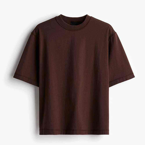 Men's Striped Knitted T-Shirt | Short Sleeve Summer Casual Wear | High-Quality Cotton <b>Blend</b> | OEM Available | Wholesale Supplier - Product Image 6