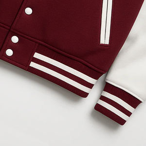 Veste Patchwork à la Mode pour Hommes Logo Personnalisé Style Universitaire Vêtement Casual Vêtement de Sport Vêtement Tendance Fournisseur de Vêtements pour Hommes - Product Image 3