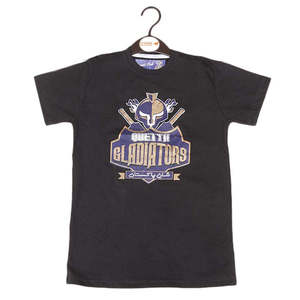 Camiseta Quetta Gladiators para niños - Negra - Product Image 1
