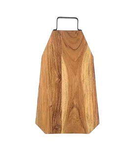 Breakfast Board <b>Rubber</b> Wood Chopping Board With Reversible Surface Eco-Friendly Most Useful Cutting <b>Blocks</b> With Low MOQ - Product Image 2