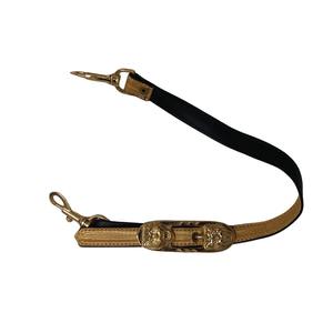 Custom Length Golden-Blue Leather Ceremonial Sword Belt <b>Sling</b> Metallic Wok with Coated Finish for Garments & Home Textiles - Product Image 6