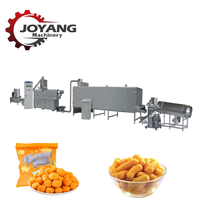 Ligne de production d'extrusion de snacks soufflés et croustillants à base de millet, de céréales, de riz et de maïs, grande capacité, à vendre