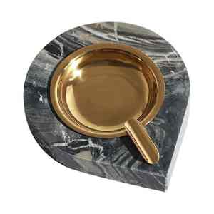 Home Decor Creative Cement Ashtray Stainless Steel Ashtray Decoration for Home Office Furniture Room <b>Accessories</b> <b>Bar</b> Decor Gifts - Product Image 5