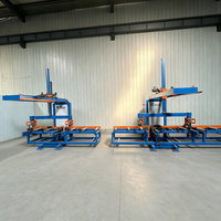 Machine de superposition entièrement automatique contrôlée par PLC pour poutres en acier de type C/Z pour la construction