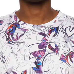 Camisetas de hombre de material de poliéster con cuello redondo, camisetas de sublimación de ropa deportiva de alta calidad al por mayor - Product Image 5
