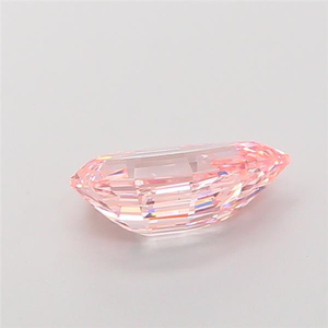 Diamant de laboratoire 1,51 ct, taille poire, rose intense fantaisie, clarté VS1, certifié IGI, marque VABS, diamant non monté pour bijoux - Product Image 5