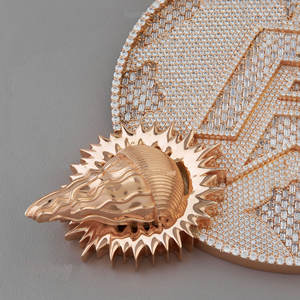 Diseño de lujo sintético CVD HPHT laboratorio cultivado diamante 925 plata esterlina personalizado último colgante joyería fiesta ocasiones - Product Image 3