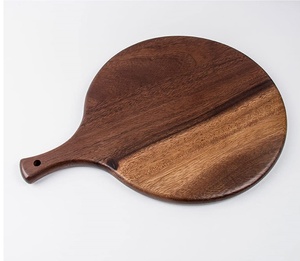 Stylish TQC Model 7142 Disposable Pizza Stand Server Set Pizza Peel Trending Pizza <b>Pan</b> Wooden <b>Handle</b> Handmade Low Price - Product Image 5