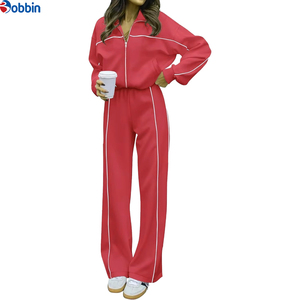 Chándales de Entrenamiento Personalizados con Logotipo para Mujer, Nuevo Estilo Moderno, Ajuste Delgado, Ropa Deportiva para Gimnasio, Chándal Informal con Cierre Lateral - Product Image 4