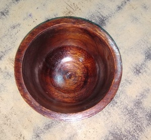 Tazón de Madera de Mango Natural Pulido de Diseño Europeo para Servir Masa, Color para Bodas, Ecológico, para Uso en el Hogar, Hotel y Restaurante - Product Image 2