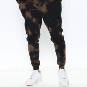 La mejor calidad Tie Dye Men's Pullover Chándales Venta al por mayor LOW MOQ Personalizado Serigrafía/Bordado Hombres Tie Dye Sweat suits - Product Image 6