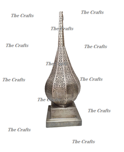 Lanterne suspendue en métal couleur or avec lanterne suspendue de qualité supérieure pour la décoration de mariage et d'événement - Product Image 5