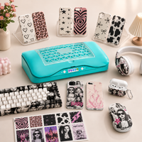 Machine d'impression de coques de téléphone portable TuoLi DIY, presse à chaud sous vide pour accessoires technologiques mobiles personnalisés