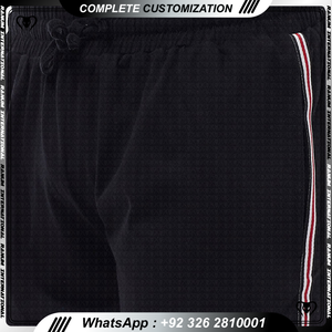 Ensembles de survêtement à manches courtes d'été deux pièces pour hommes personnalisés OEM ensemble t-shirt et short pour hommes - Product Image 6