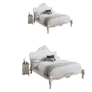 Lit en bois de teck Designs modernes en bois Artisanat de meubles de haute qualité au meilleur prix originaire d'Indonésie - Product Image 4