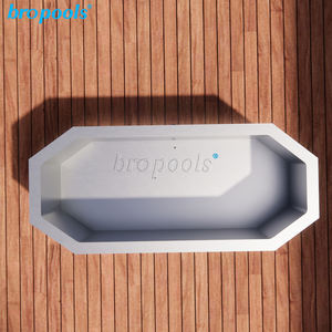 2025 Yeni Tasarım Şık Zarif Kırmızı Sedir Paslanmaz Çelik Soğuk Dalma Küveti Açık/H Kapalı Alan Buz Banyosu İyileşme Terapisi <span class=keywords><strong>Spa</strong></span> İçin - Product Image 3