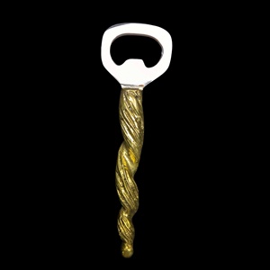 Décapsuleur en gros à poignée en métal doré de créateur de meilleure qualité pour restaurant hôtel maison d'Inde - Product Image 4
