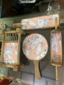 Planche à découper à long manche en bois d'acacia de haute qualité à la mode planche à fromage de service en bois de vente chaude planche à charcuterie décorative - Product Image 5