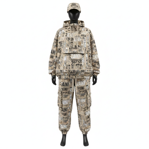 Conjunto de Chaqueta Cortavientos para Mujer, Tejido de Poliéster de Alta Densidad, Suave al Tacto, Resistente al Viento, Impresión por Sublimación, Logotipo Personalizado, Conjunto de Chaqueta Cortavientos de Talla Grande - Product Image 6