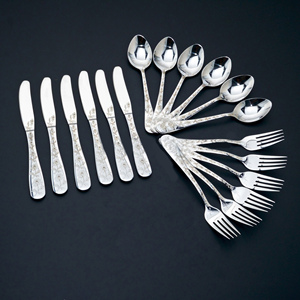 Ensemble de couverts en acier inoxydable ensemble de couverts fourchette à dîner couteau cuillère ustensile pour la maison hôtel et restaurant - Product Image 5