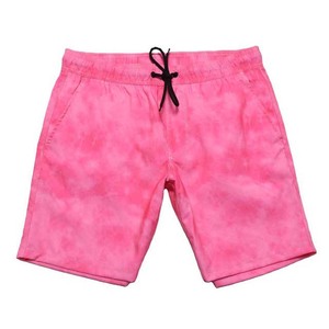 Pantalones Cortos Deportivos de Cintura Alta para Hombre, Secado Rápido, 100% Algodón, Antiarrugas, para Exteriores, con Logotipo Personalizado, Tie Dye 2025 - Product Image 1