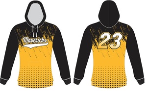 Dernier modèle de sweat à capuche unisexe brodé et imprimé intégral, style football américain, respirant et anti-humidité, idéal pour l'été - Product Image 3