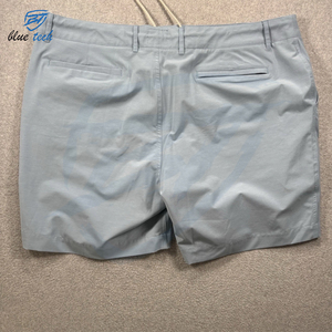 Short en toile grande taille de haute qualité avec logo personnalisé pour hommes OEM été respirant tricoté solide numérique à séchage rapide fermeture à cordon - Product Image 5
