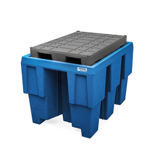 Bacino di contenimento classic-line in polietilene (PE) per 1 IBC fino a 600 litri, con pallet in PE - Product Image 1
