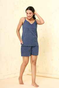 Pijama con estampado de cuadros indios de algodón hecho a mano para mujer, traje de pijama étnico Floral, vestido de noche suave y cómodo, monos - Product Image 4