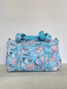 Bolsa de lona de viaje Bohemia para mujer, bolsa de gimnasio de mano de fin de semana, forro de algodón, lavable, duradero, hombro Natural, Invierno - Product Image 2