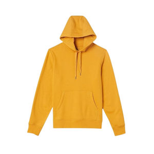 Hot Sale Men's 100% Cotton Pullover Sweatshirt Loose Fitting Thick Hoodie with Custom Logo Knitted French Terry Hoodie - Product Image 1