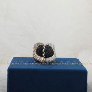 Meilleure vente Bague pour homme en argent sterling 925 Hip Hop de luxe VVS Clarity Diamant Moissanite entièrement glacé pour mariages - Product Image 4