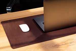 Double-Sided Rectangle Leather Placement Mats Set Eco-Friendly Handmade <b>Table</b> Mats Classic Design <b>Low</b> Cost Wholesale - Product Image 4