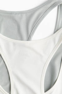 Haut de sport à bretelles personnalisé en gros pour femmes, à séchage rapide, résistant aux chocs, débardeur de yoga, vêtements de sport personnalisés pour la salle de sport - Product Image 5