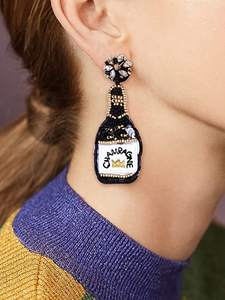 Boucles d'oreilles en perles faites à la main nouvelle mode dernière conception bohème bijoux boucles d'oreilles en perles boucles d'oreilles pendantes de fête cadeau pour les femmes - Product Image 3