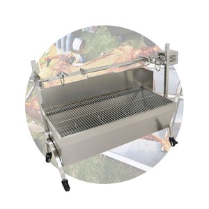 NOUVEAU GRILL À CHICKEN SHAWARMA ÉLECTRIQUE/GAZ COMMERCIAL DE HAUTE QUALITÉ EN ACIER INOXYDABLE, À ROTATION AUTOMATIQUE POUR RESTAURANT - Product Image 6