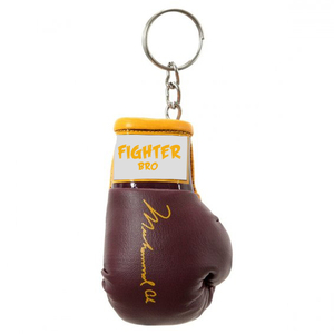 Gant de boxe porte-clés avec logo personnalisé Gants MMA en cuir PU avec accents métalliques - Product Image 2