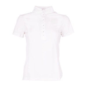 Haut d'équitation élégant pour femmes, tissu extensible athlétique, évacuation de l'humidité, respirant, performance, chemise d'équitation, vêtements - Product Image 4