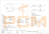 RJ45 Male ke 2 H-MTD Plug CAT6A kabel Ethernet otomotif Harness kabel Rosenberger asli konektor berpelindung E6S10A-1BZZ5-Z 1m