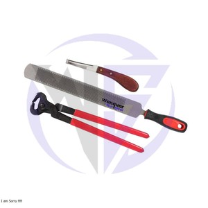 Kit de coupe de sabots de cheval Offre Spéciale ensemble d'outils de maréchal-ferrant avec coupe-pince et couteau fabrication d'utilisation équine et bovine Wenquar chirurgical - Product Image 6